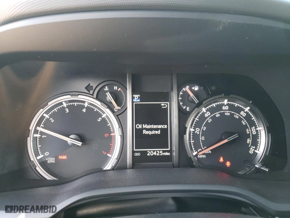 2023 Toyota 4Runner TRD Sport with VIN JTESU5JR3P6096040, listed as a Copart auction lot 78001624 with 20,425 mi miles and Salvage Title. Bid and sale history available at carsss.com. Image 9.