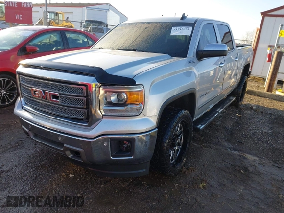 2015 GMC Sierra 1500 SLT with VIN 3GTU2VECXFG468530, listed as a IAAI auction lot 41715862 with 164,322 mi miles and . Bid and sale history available at DreamBid. Image 17.