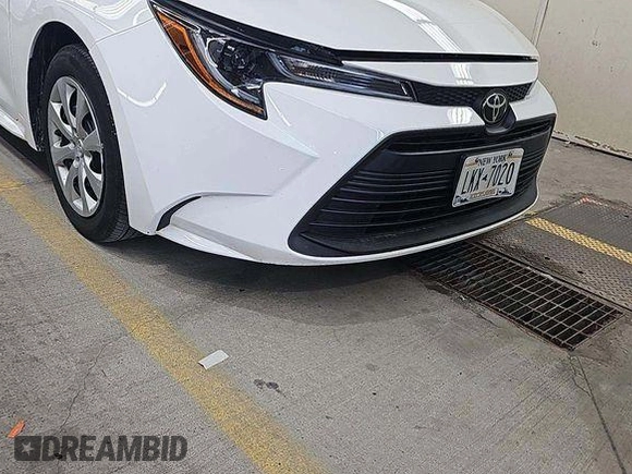 2024 Toyota Corolla LE with VIN 5YFB4MDE6RP133424, listed as a IAAI auction lot 42852869 with 25,073 mi miles and . Bid and sale history available at DreamBid. Image 4.