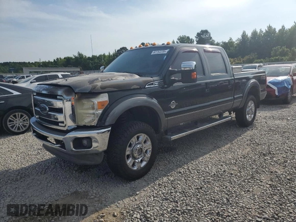 2014 Ford F-350 XLT with VIN 1FT8W3BTXEEA64583, listed as a Copart auction lot 62752235 with Not provided miles and Salvage title. Bid and sale history available at DreamBid. Image 1.