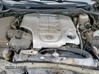 2017 Lexus LX 570 with VIN JTJHY7AX1H4227084, listed as a Copart auction lot 60571775 with 118,085 mi miles and Salvage title. Bid and sale history available at DreamBid. Image 12.