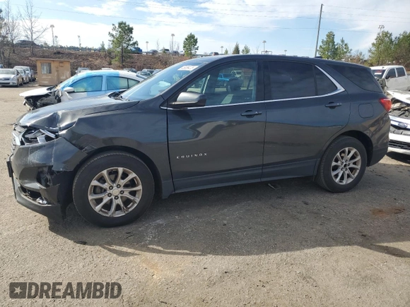 2018 Chevrolet Equinox LT with VIN 3GNAXJEV4JL118932, listed as a Copart auction lot 46656475 with 157,012 mi miles and Salvage Title. Bid and sale history available at carsss.com. Image 1.