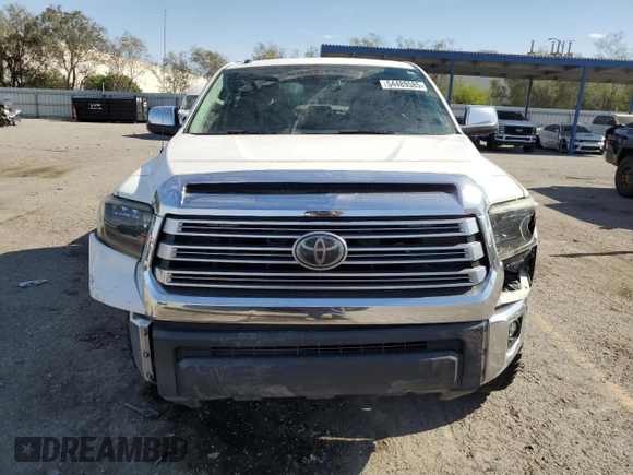 2019 Toyota Tundra SR5 z VIN 5TFHY5F14KX791524, wystawiony jako Copart lot #54489585 z przebiegiem 84 222 mil mil oraz Szkoda całkowita • Salvage title. Historia ofert i sprzedaży dostępna na DreamBid. Obrazek 5.