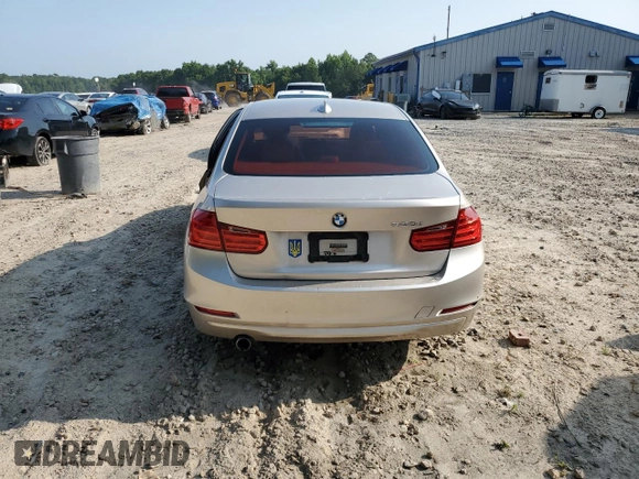 2014 BMW 3 Series 320i with VIN WBA3B1G54ENS81385, listed as a Copart auction lot 58822055 with Not provided miles and Salvage title. Bid and sale history available at DreamBid. Image 6.