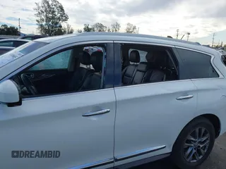 2015 Infiniti QX60 with VIN 5N1AL0MN4FC530895, listed as a IAAI auction lot 41410685 with 89,927 mi miles. Bid and sale history available at carsss.com. Image 6.