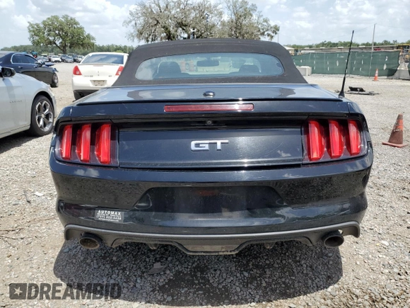2016 Ford Mustang GT Premium z VIN 1FATP8FF1G5296023, wystawiony jako Copart lot #60981925 z przebiegiem 100 109 mil mil oraz Szkoda całkowita • Salvage title. Historia ofert i sprzedaży dostępna na DreamBid. Obrazek 6.