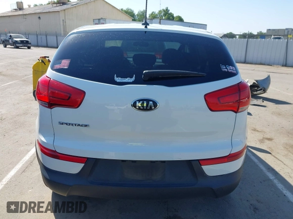 2015 Kia Sportage LX with VIN KNDPB3AC9F7715443, listed as a IAAI auction lot 42183933 with 115,211 mi miles and . Bid and sale history available at carsss.com. Image 16.