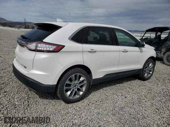 2017 Ford Edge Titanium with VIN 2FMPK4K97HBC21029, listed as a Copart auction lot 52618115 with 111,016 mi miles and Salvage Title. Bid and sale history available at carsss.com. Image 3.
