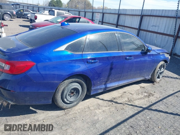 2019 Honda Accord Sedan Sport 1.5T with VIN 1HGCV1F35KA123698, listed as a IAAI auction lot 41825649 with 122,695 mi miles. Bid and sale history available at carsss.com. Image 13.