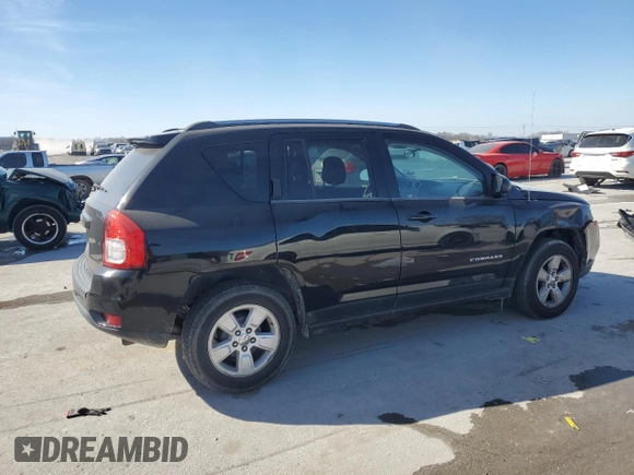 2013 Jeep Compass Sport with VIN 1C4NJCBAXDD250709, listed as a Copart auction lot 46502665 with 127,789 mi miles and Clean Title. Bid and sale history available at carsss.com. Image 3.