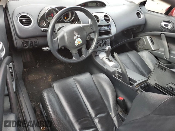2006 Mitsubishi Eclipse GT with VIN 4A3AK34TX6E010757, listed as a Copart auction lot 51614115 with 75,848 mi miles and Salvage Title. Bid and sale history available at carsss.com. Image 8.