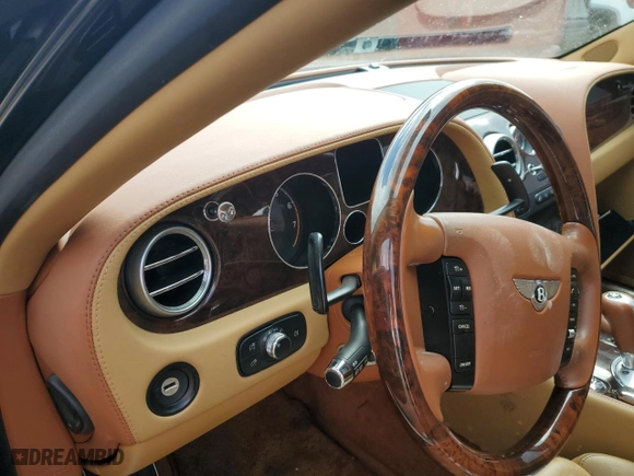 2006 Bentley Continental Flying Spur with VIN SCBBR53W66C036250, listed as a Copart auction lot 73994604 with NaN miles and Salvage Title. Bid and sale history available at carsss.com. Image 9.