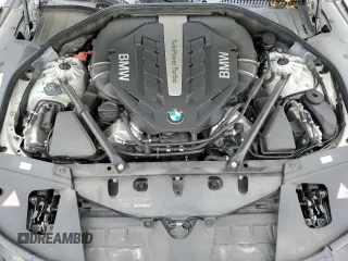 2014 BMW 7 Series ALPINA B7 xDrive with VIN WBAYF8C57ED142575, listed as a Copart auction lot 50790754 with 95,676 mi miles and Salvage Title. Bid and sale history available at DreamBid. Image 11.