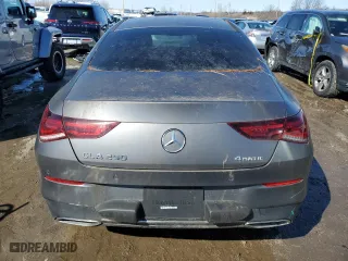 2022 Mercedes-Benz CLA with VIN W1K5J4HB1NN287249, listed as a Copart auction lot 46110735 with 17,273 mi miles and Salvage Title. Bid and sale history available at carsss.com. Image 6.