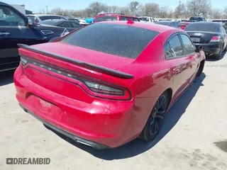2016 Dodge Charger SXT with VIN 2C3CDXHGXGH242686, listed as a IAAI auction lot 41771868 with 187,488 mi miles. Bid and sale history available at carsss.com. Image 4.