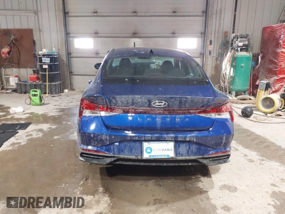 2023 Hyundai Elantra SEL with VIN KMHLS4AG0PU513726, listed as a IAAI auction lot 41644604 with Not Provided miles and . Bid and sale history available at DreamBid. Image 15.