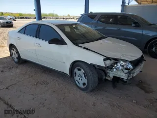 2006 Pontiac G6 with VIN 1G2ZF55B364156603, listed as a Copart auction lot 53327585 with 207,956 mi miles and Salvage Title. Bid and sale history available at carsss.com. Image 4.
