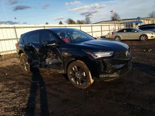 2024 Acura RDX w/A-Spec Package with VIN 5J8TC2H68RL007073, listed as a Copart auction lot 45111955 with 9,991 mi miles and Salvage Title. Bid and sale history available at carsss.com. Image 12.
