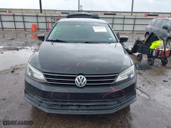 2017 Volkswagen Jetta 1.4T S with VIN 3VW167AJ0HM336692, listed as a IAAI auction lot 41458319 with 102,586 mi miles. Bid and sale history available at carsss.com. Image 13.