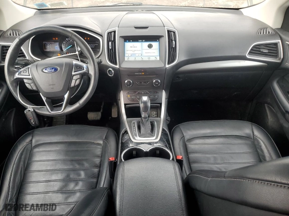 2017 Ford Edge SEL with VIN 2FMPK4J93HBB72705, listed as a Copart auction lot 50812645 with 133,043 mi miles and Salvage Title. Bid and sale history available at carsss.com. Image 8.