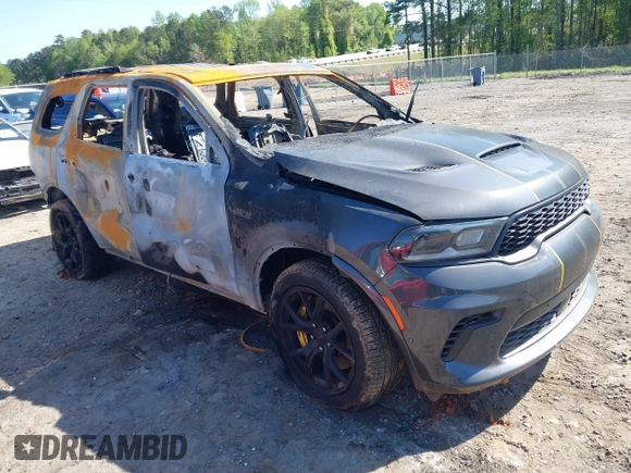 2024 Dodge Durango SRT 392 AlcHEMI z VIN 1C4SDJGJ8RC218913, wystawiony jako IAAI lot #41995586 z przebiegiem Nie podano mil oraz . Historia ofert i sprzedaży dostępna na DreamBid. Obrazek 1.
