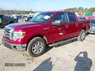 2014 Ford F-150 XL with VIN 1FTFW1CF1EFD03405, listed as a IAAI auction lot 41511583 with 166,636 mi miles. Bid and sale history available at carsss.com. Image 17.