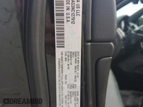 2022 Jeep Grand Cherokee WK Laredo X with VIN 1C4RJEAG3NC127912, listed as a Copart auction lot 69666014 with 70,762 mi miles and Salvage Title. Bid and sale history available at carsss.com. Image 13.