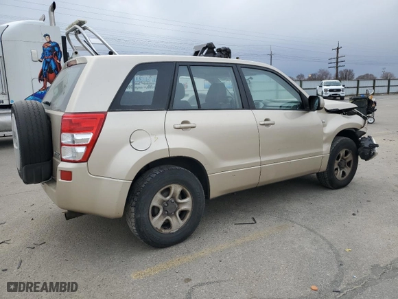 2006 Suzuki Grand Vitara with VIN JS3TD941X64104023, listed as a Copart auction lot 48578485 with 208,976 mi miles and Salvage Title. Bid and sale history available at carsss.com. Image 3.