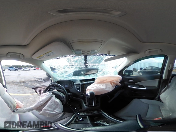 2015 Honda CR-V EX-L with VIN 2HKRM4H73FH606201, listed as a IAAI auction lot 40490815 with 24,219 mi miles and . Bid and sale history available at carsss.com. Image 19.