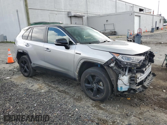 2021 Toyota RAV4 Hybrid XSE z VIN 2T3E6RFV8MW018615, wystawiony jako Copart lot #64646535 z przebiegiem 42 789 mil mil oraz Szkoda całkowita • Salvage title. Historia ofert i sprzedaży dostępna na DreamBid. Obrazek 4.