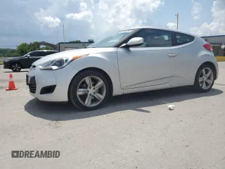 2014 Hyundai Veloster RE:FLEX with VIN KMHTC6AD5EU200473, listed as a Copart auction lot 62944285 with 86,757 mi miles and Salvage title. Bid and sale history available at DreamBid. Image 1.
