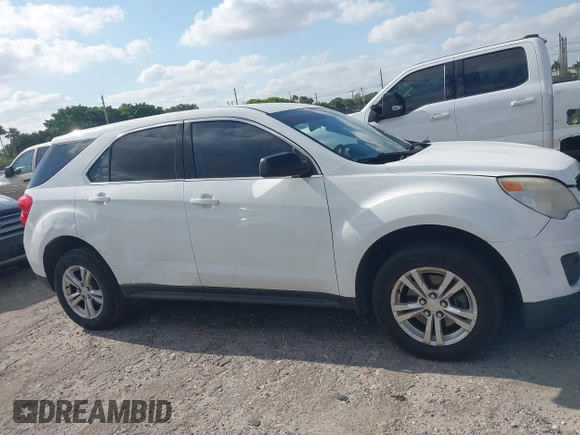 2015 Chevrolet Equinox LS with VIN 2GNALAEKXF1164985, listed as a IAAI auction lot 42134571 with 99,847 mi miles and . Bid and sale history available at DreamBid. Image 13.