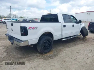 2008 Ford F-150 XLT with VIN 1FTPW14528FB59703, listed as a IAAI auction lot 41960831 with Not provided miles and . Bid and sale history available at DreamBid. Image 4.