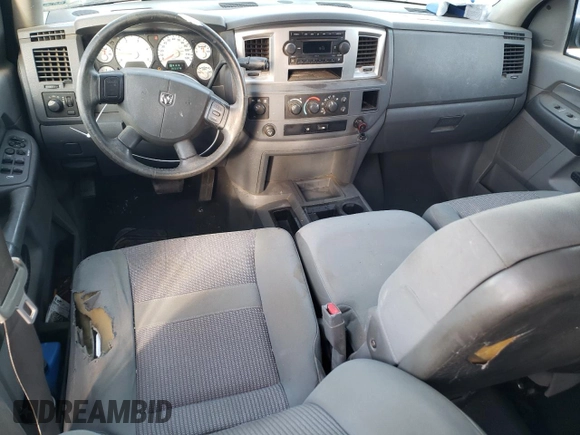 2007 Dodge 2500 SLT с VIN 3D7KS29AX7G829423, выставлен на аукционе Copart как лот 43508255 с пробегом 222 378 миль миль и Списание • Salvage title. История ставок и продаж доступна на DreamBid. Изображение 8.