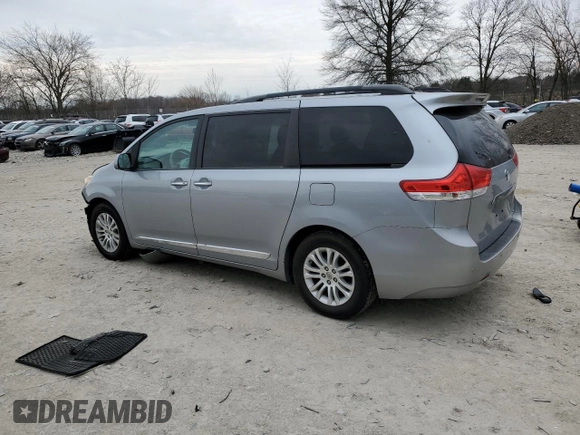 2014 Toyota Sienna XLE with VIN 5TDYK3DC2ES434962, listed as a Copart auction lot 50240815 with 150,503 mi miles and Salvage Title. Bid and sale history available at carsss.com. Image 2.