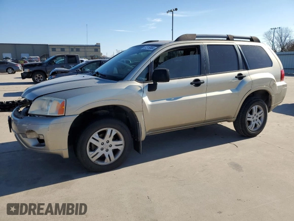 2008 Mitsubishi Endeavor LS with VIN 4A4MM21S78E022229, listed as a Copart auction lot 87315984 with 121,486 mi miles and Salvage title. Bid and sale history available at DreamBid. Image 1.
