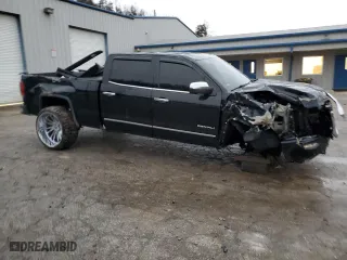 2017 GMC Sierra 1500 Denali with VIN 3GTU2PEJ7HG314466, listed as a Copart auction lot 80699274 with 96,311 mi miles and Salvage Title. Bid and sale history available at carsss.com. Image 4.