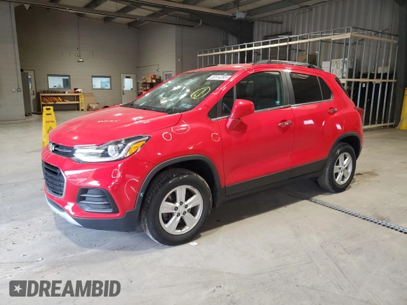 2018 Chevrolet Trax LT with VIN 3GNCJPSB0JL223720, listed as a Copart auction lot 53514395 with 60,520 mi miles and Salvage Title. Bid and sale history available at DreamBid. Image 1.
