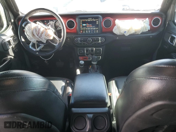2020 Jeep Wrangler Unlimited Rubicon z VIN 1C4HJXFN1LW197533, wystawiony jako Copart lot #61822345 z przebiegiem 42 522 mil mil oraz Szkoda całkowita • Salvage title. Historia ofert i sprzedaży dostępna na DreamBid. Obrazek 8.