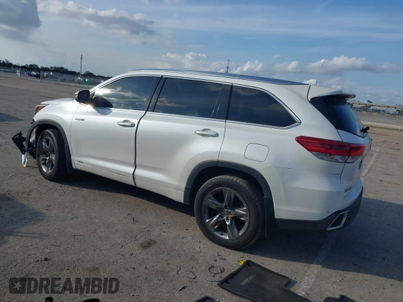 2018 Toyota Highlander Hybrid Limited z VIN 5TDDGRFH7JS040072, wystawiony jako IAAI lot #41490441 z przebiegiem 121 677 mil mil oraz . Historia ofert i sprzedaży dostępna na DreamBid. Obrazek 3.