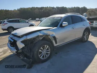 2012 Infiniti FX with VIN JN8AS1MWXCM155868, listed as a Copart auction lot 48908905 with 211,918 mi miles and Salvage title. Bid and sale history available at DreamBid. Image 1.