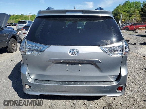 2018 Toyota Sienna SE с VIN 5TDXZ3DC1JS951963, выставлен на аукционе Copart как лот 54760995 с пробегом 184 542 миль миль и Чистый • Clean title. История ставок и продаж доступна на DreamBid. Изображение 6.