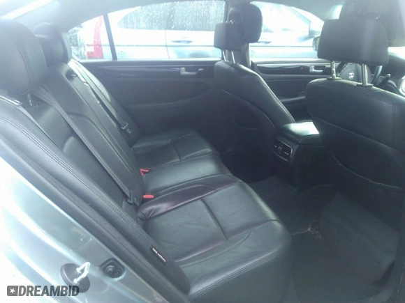 2013 Hyundai Genesis 3.8L with VIN KMHGC4DD1DU258242, listed as a IAAI auction lot 41132155 with 216,837 mi miles. Bid and sale history available at carsss.com. Image 8.