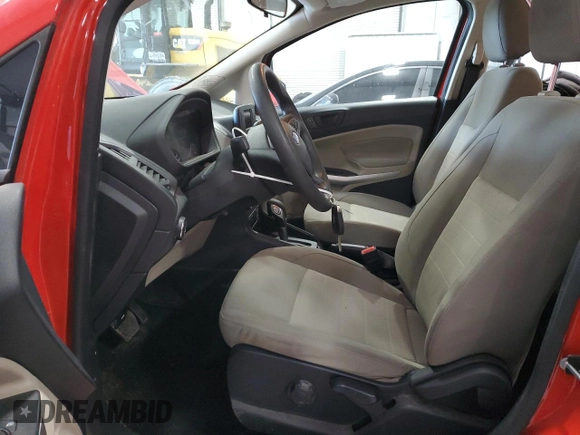 2020 Ford EcoSport S with VIN MAJ3S2FE7LC328353, listed as a Copart auction lot 41810795 with 84,103 mi miles and Salvage Title. Bid and sale history available at carsss.com. Image 7.