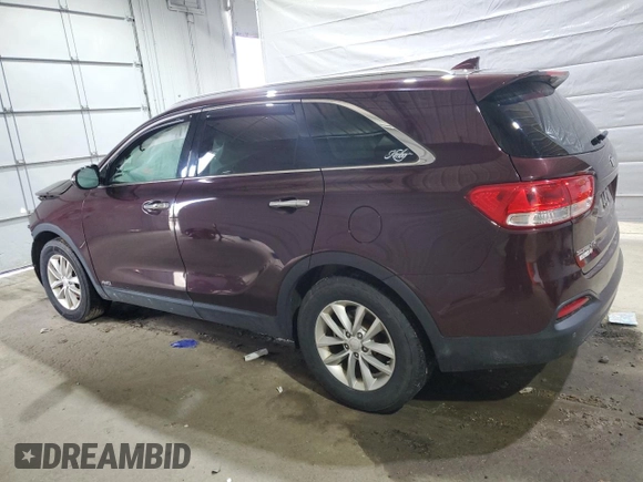 2017 Kia Sorento LX with VIN 5XYPGDA39HG328484, listed as a Copart auction lot 52297085 with Not provided miles and Salvage title. Bid and sale history available at DreamBid. Image 2.