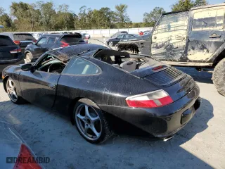2002 Porsche 911 Carrera with VIN WP0AA29992S624093, listed as a Copart auction lot 74580984 with 53,909 mi miles and Salvage Title. Bid and sale history available at carsss.com. Image 2.