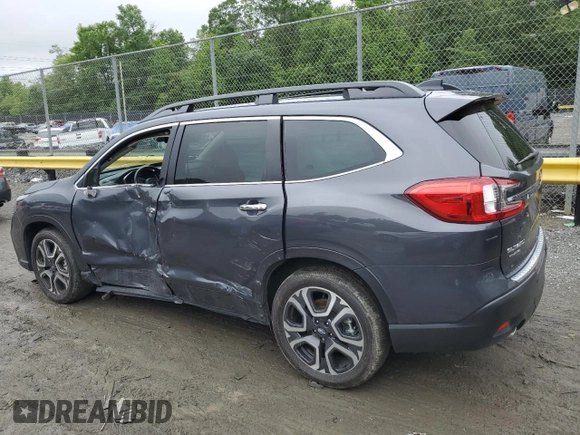 2024 Subaru Ascent Touring with VIN 4S4WMAWD3R3417330, listed as a Copart auction lot 58837755 with 27,874 mi miles and Salvage title. Bid and sale history available at DreamBid. Image 2.