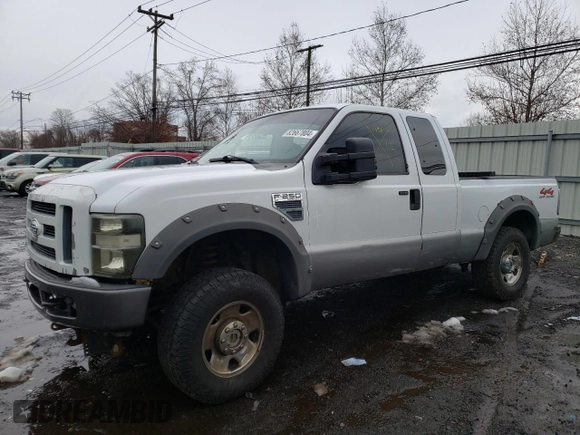 2008 Ford Super Duty F-250 SRW XL with VIN 1FTSX21518EB17725, listed as a Copart auction lot 82667804 with 164,929 mi miles and Salvage Title. Bid and sale history available at carsss.com. Image 1.