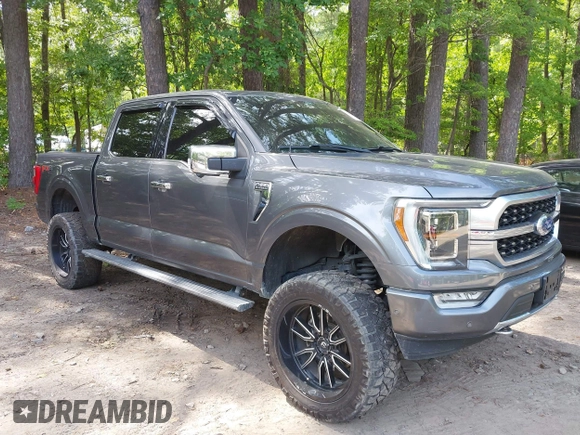 2021 Ford F-150 XL with VIN 1FTFW1E87MFC59701, listed as a IAAI auction lot 42288926 with Not provided miles and . Bid and sale history available at DreamBid. Image 1.