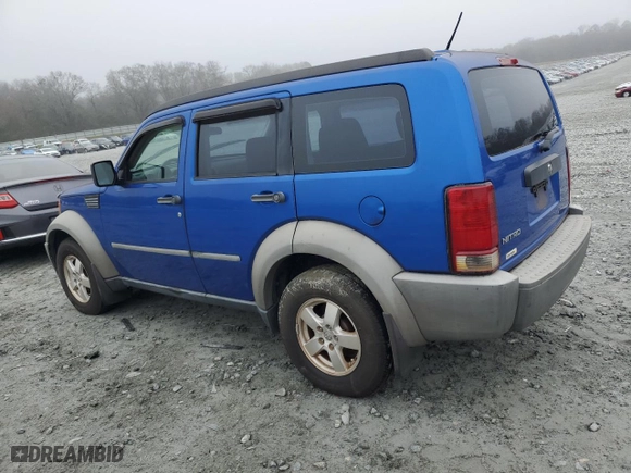 2007 Dodge Nitro SXT with VIN 1D8GT28K77W568486, listed as a Copart auction lot 45238775 with 0 mi miles and Non Repairable. Bid and sale history available at carsss.com. Image 2.